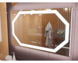 Зеркало с подсветкой для ванной комнаты Потенза